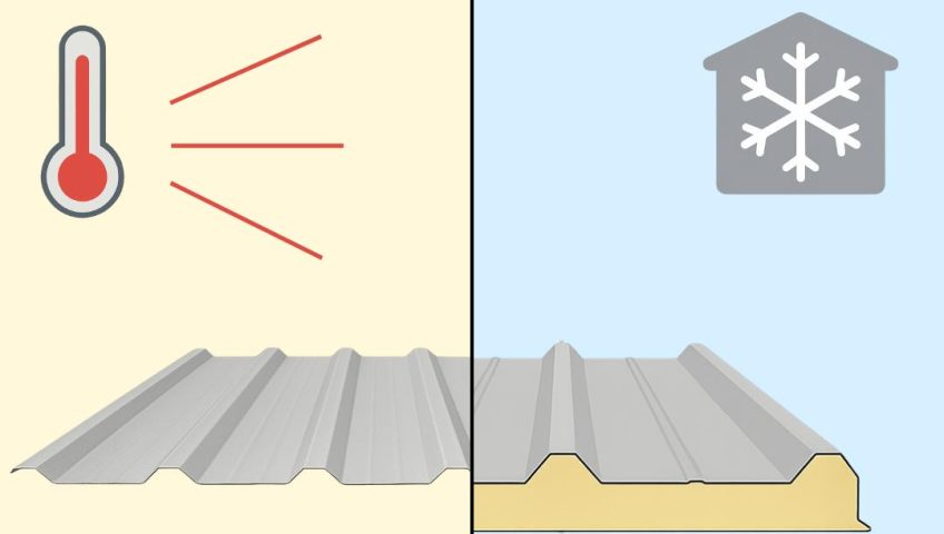 Comparativa entre techo de panel sándwich y techo de lámina de zinc en Panamá